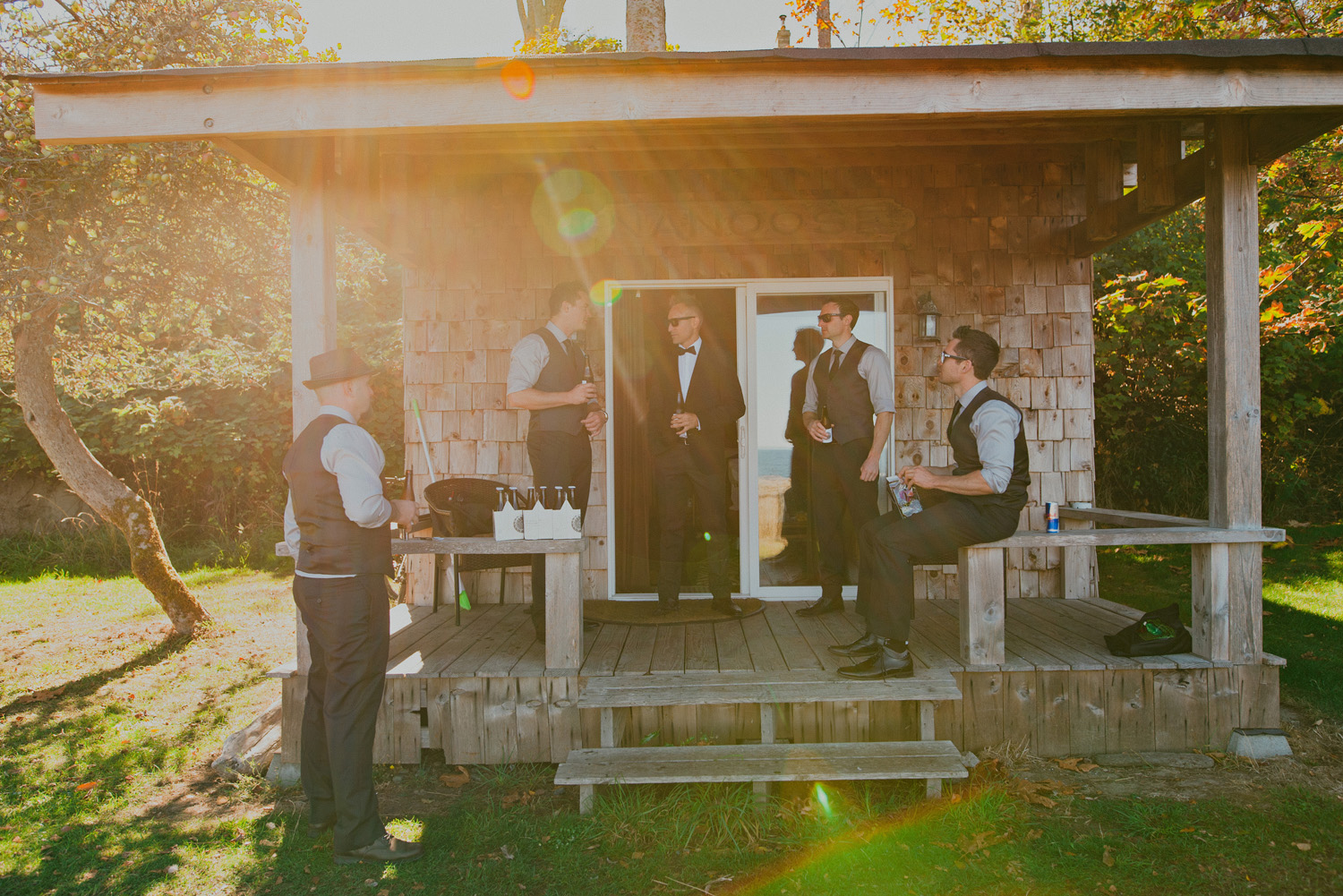 sea breeze lodge hornby island wedding