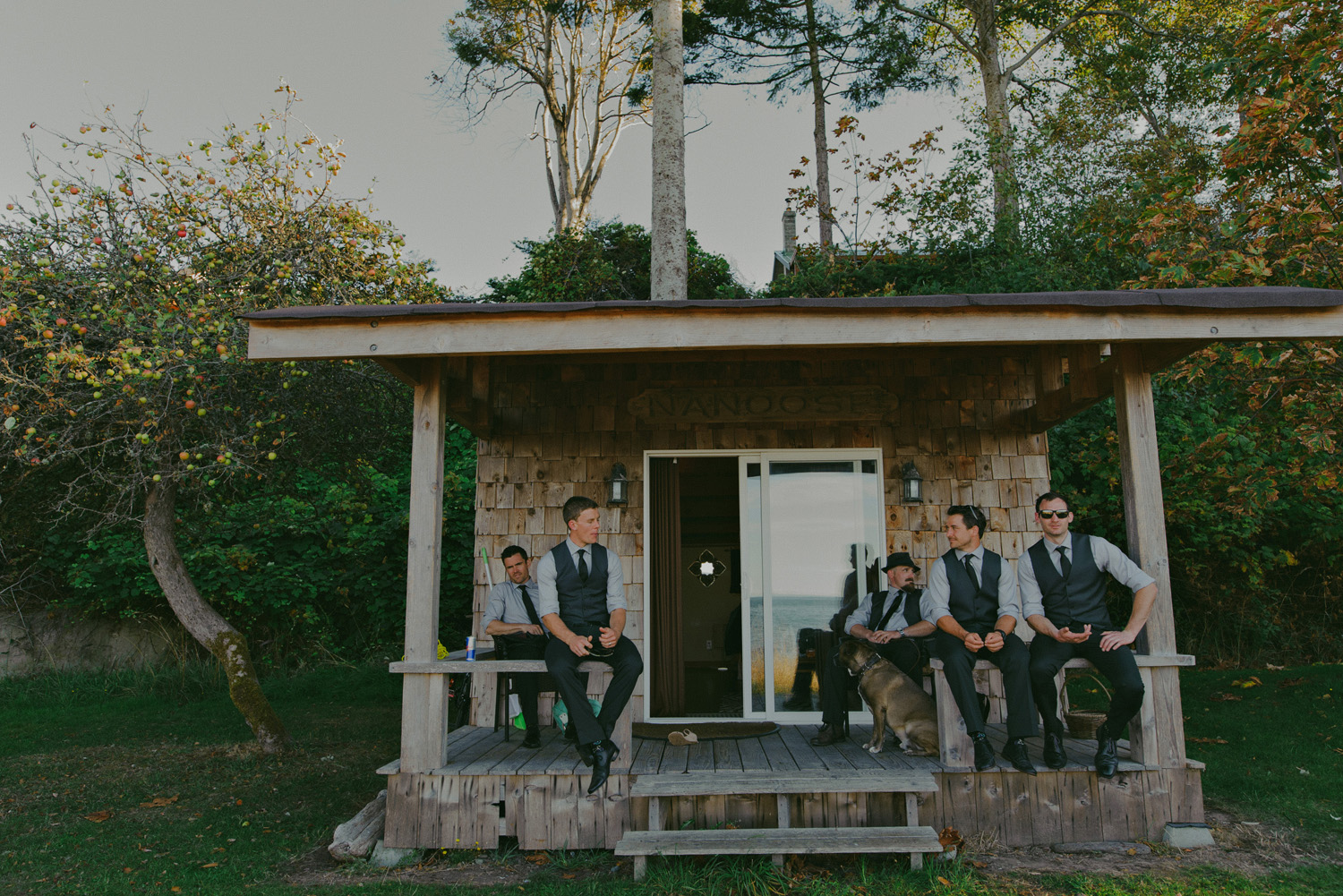 sea breeze lodge hornby island wedding