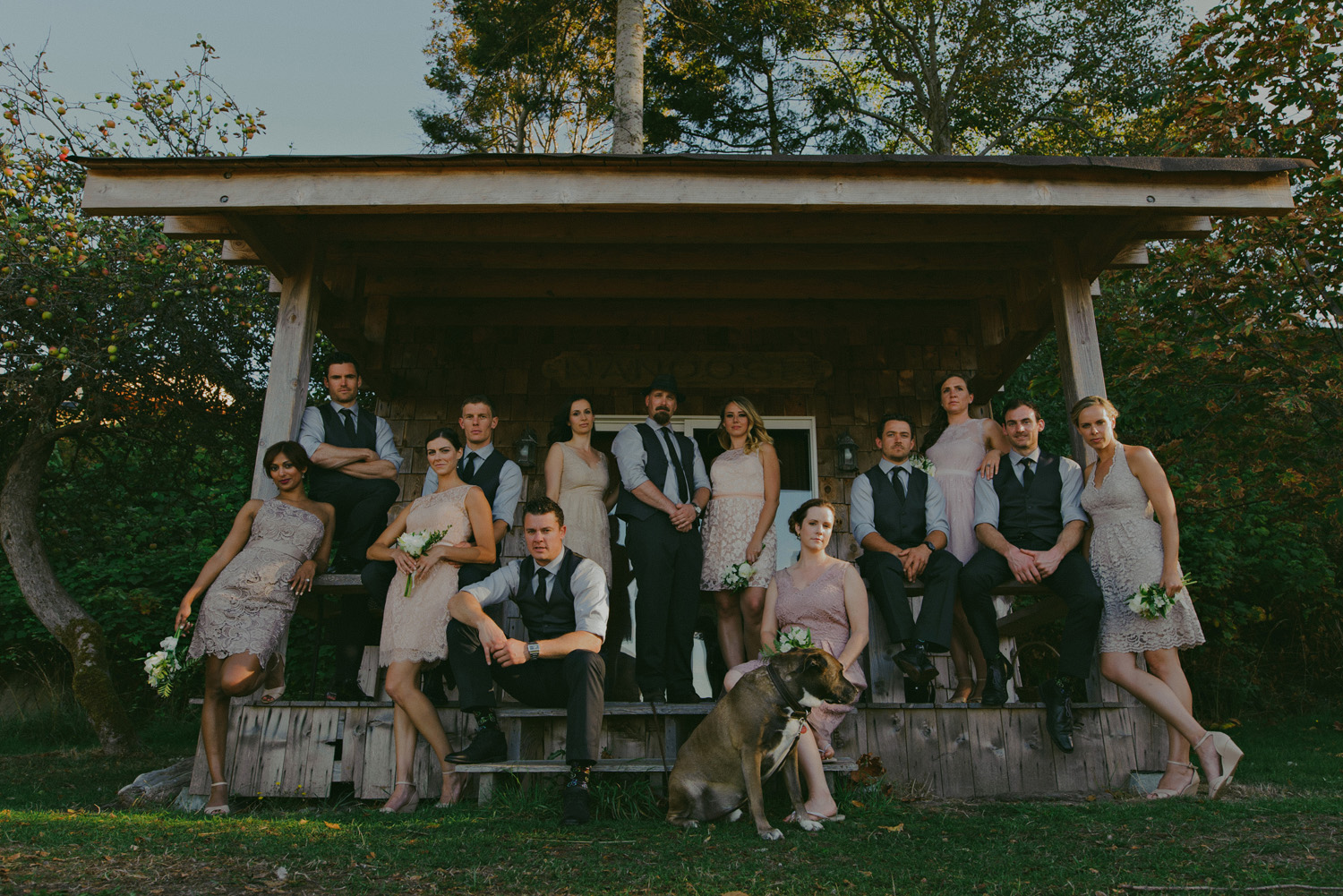 sea breeze lodge hornby island wedding