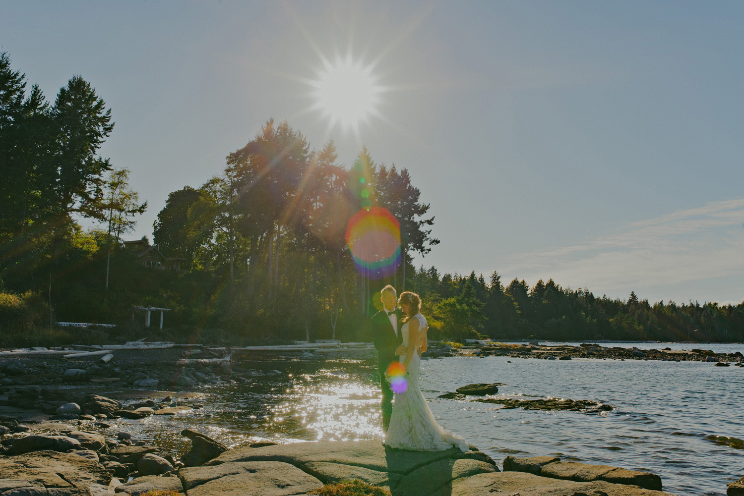 sea breeze lodge hornby island wedding