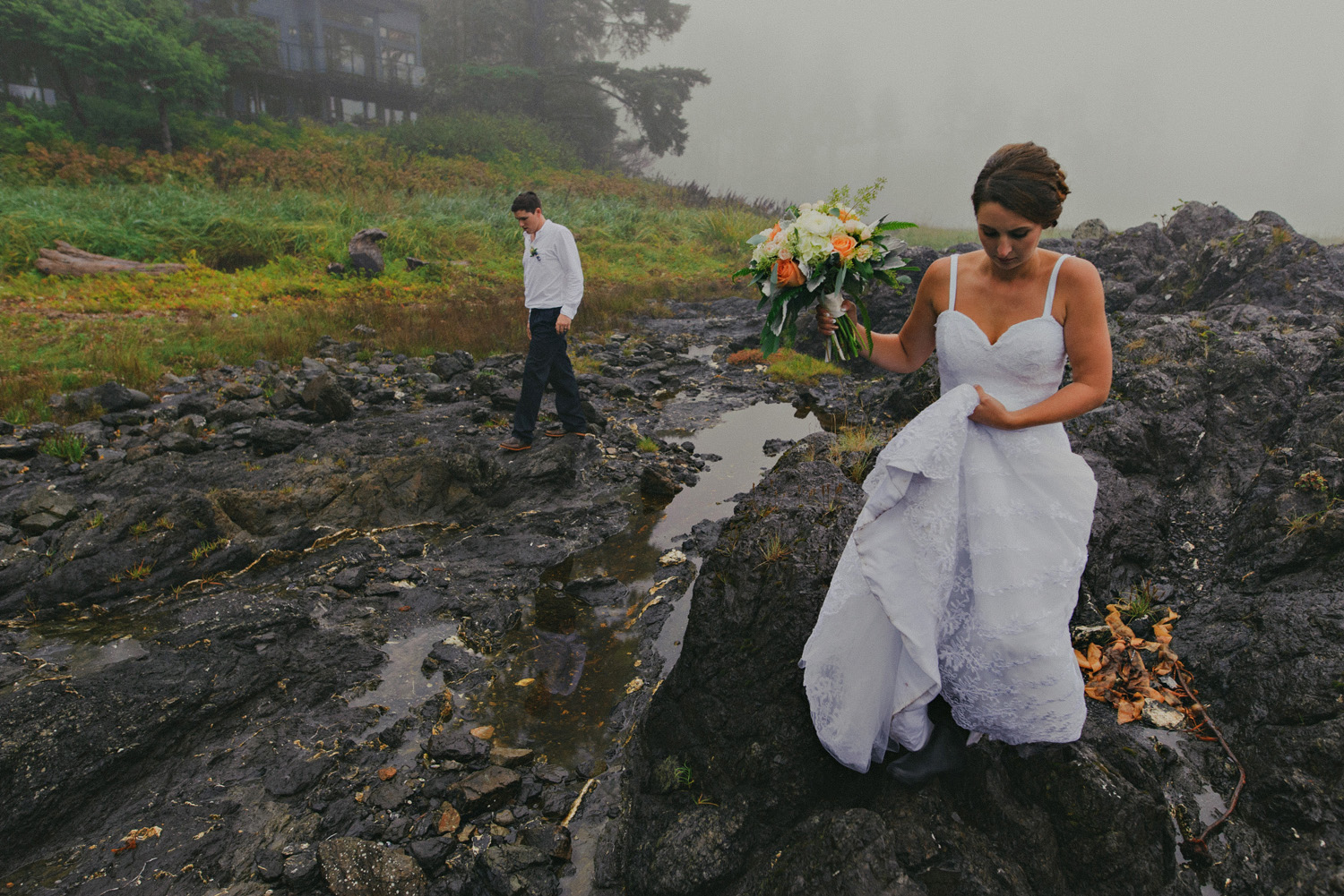 west coast wedding black rock resort