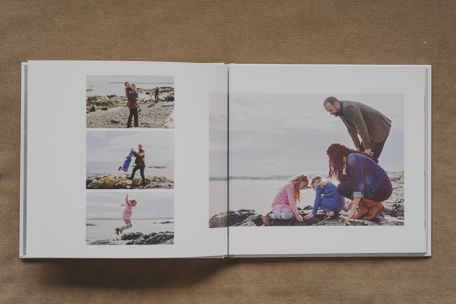 beautiful family photo book