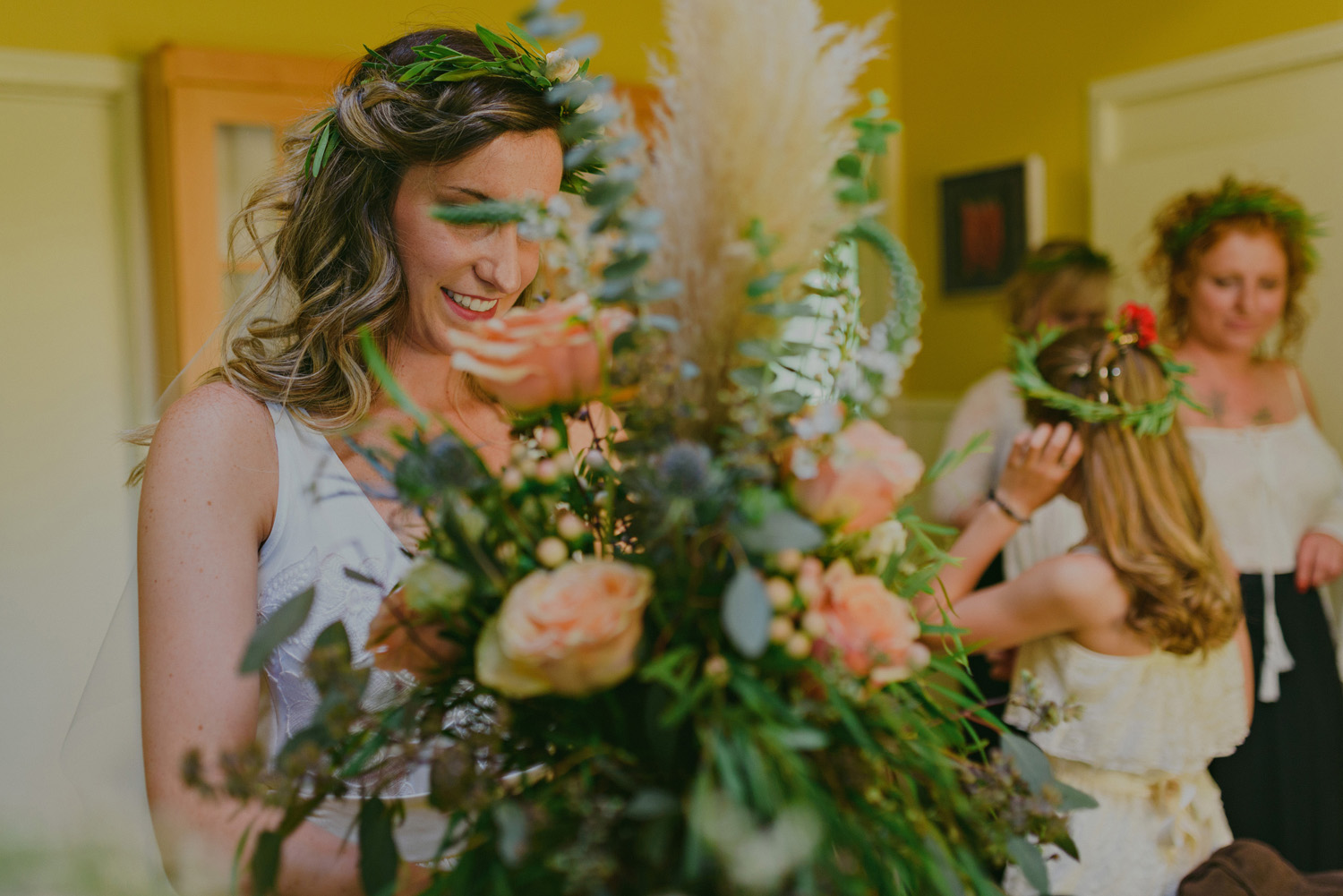 gulf island rustic farm wedding