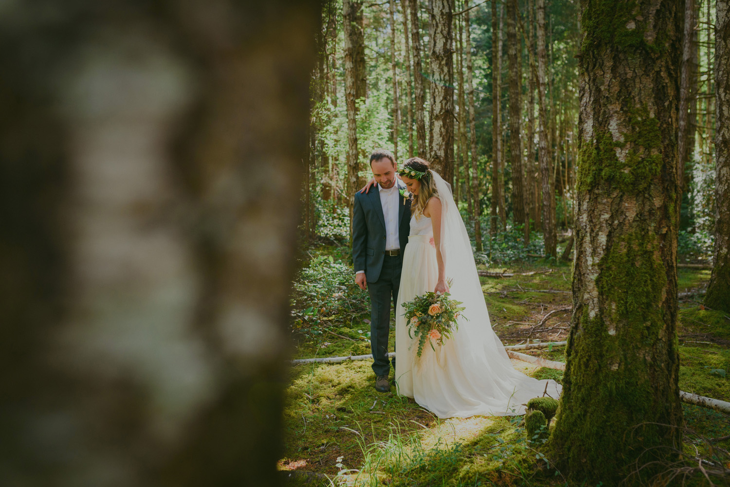 gulf island rustic farm wedding