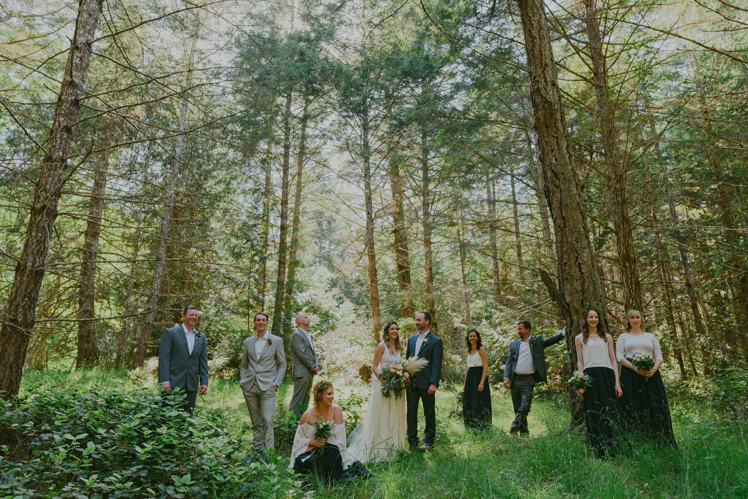 gulf island rustic farm wedding