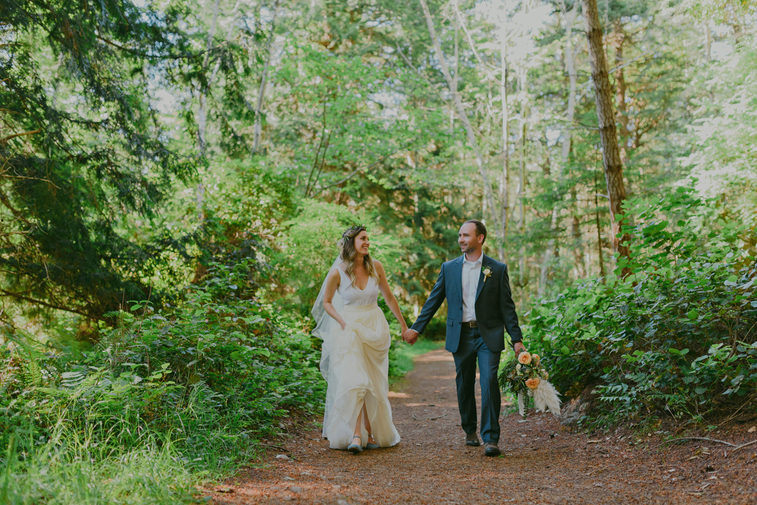 gulf island rustic farm wedding