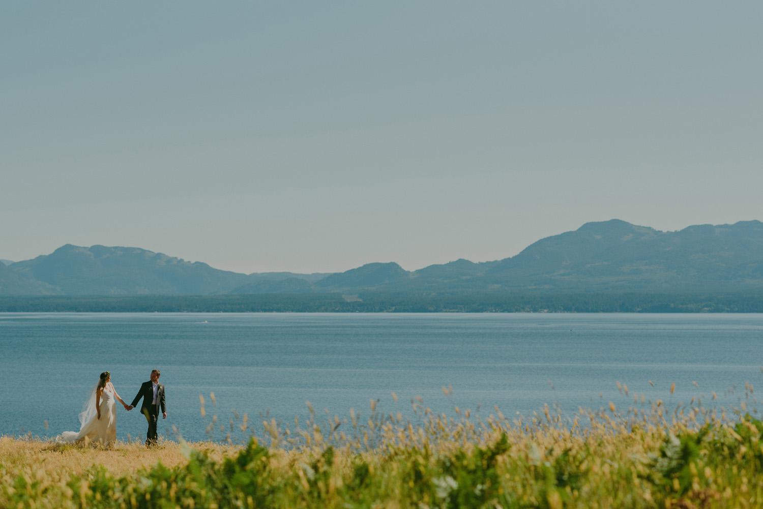 gulf island rustic farm wedding