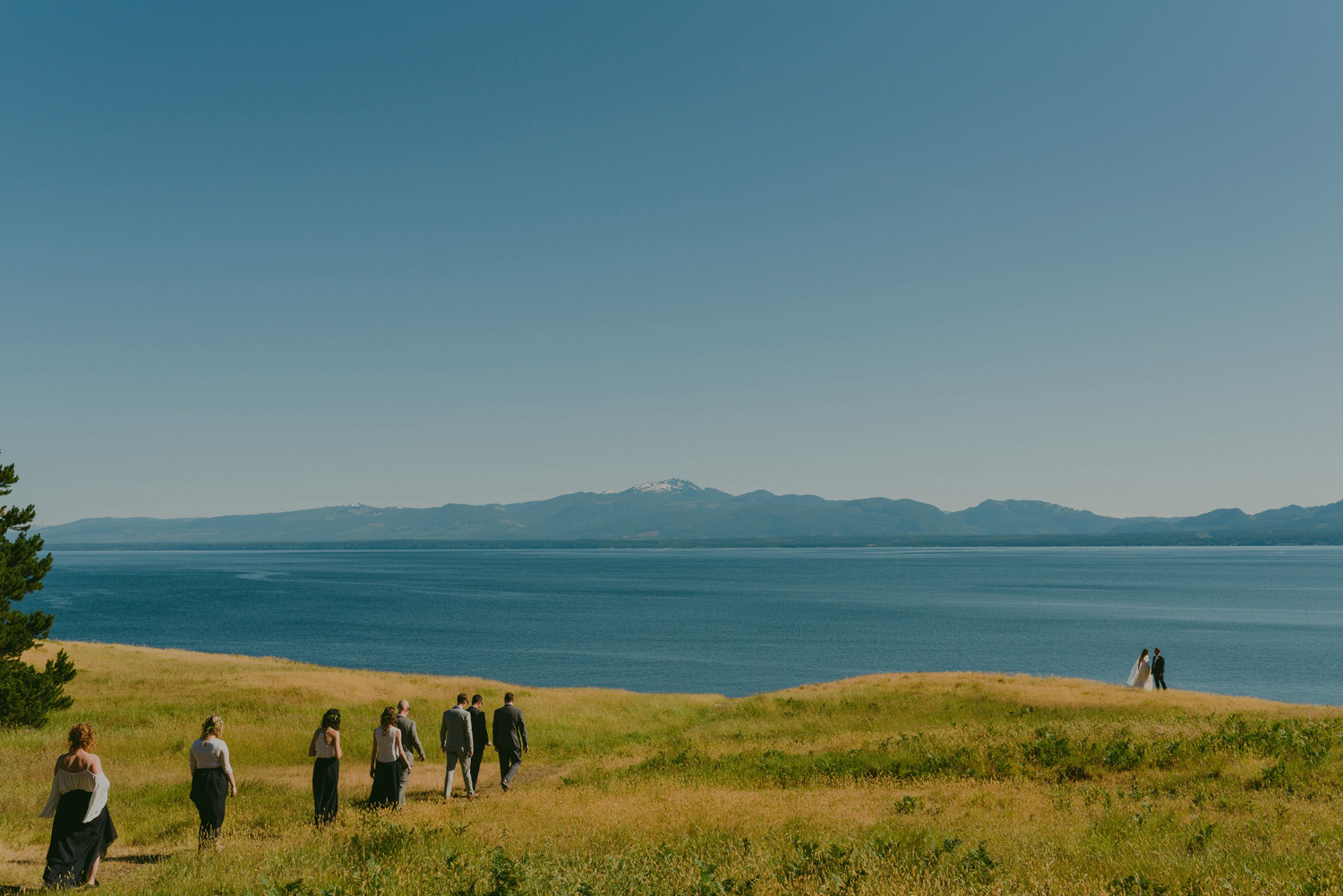 gulf island rustic farm wedding