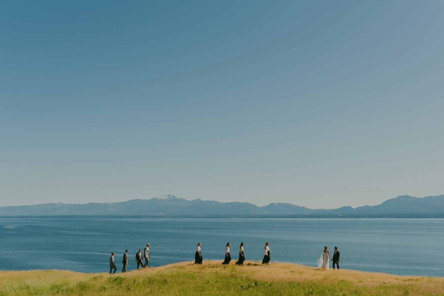 gulf island rustic farm wedding