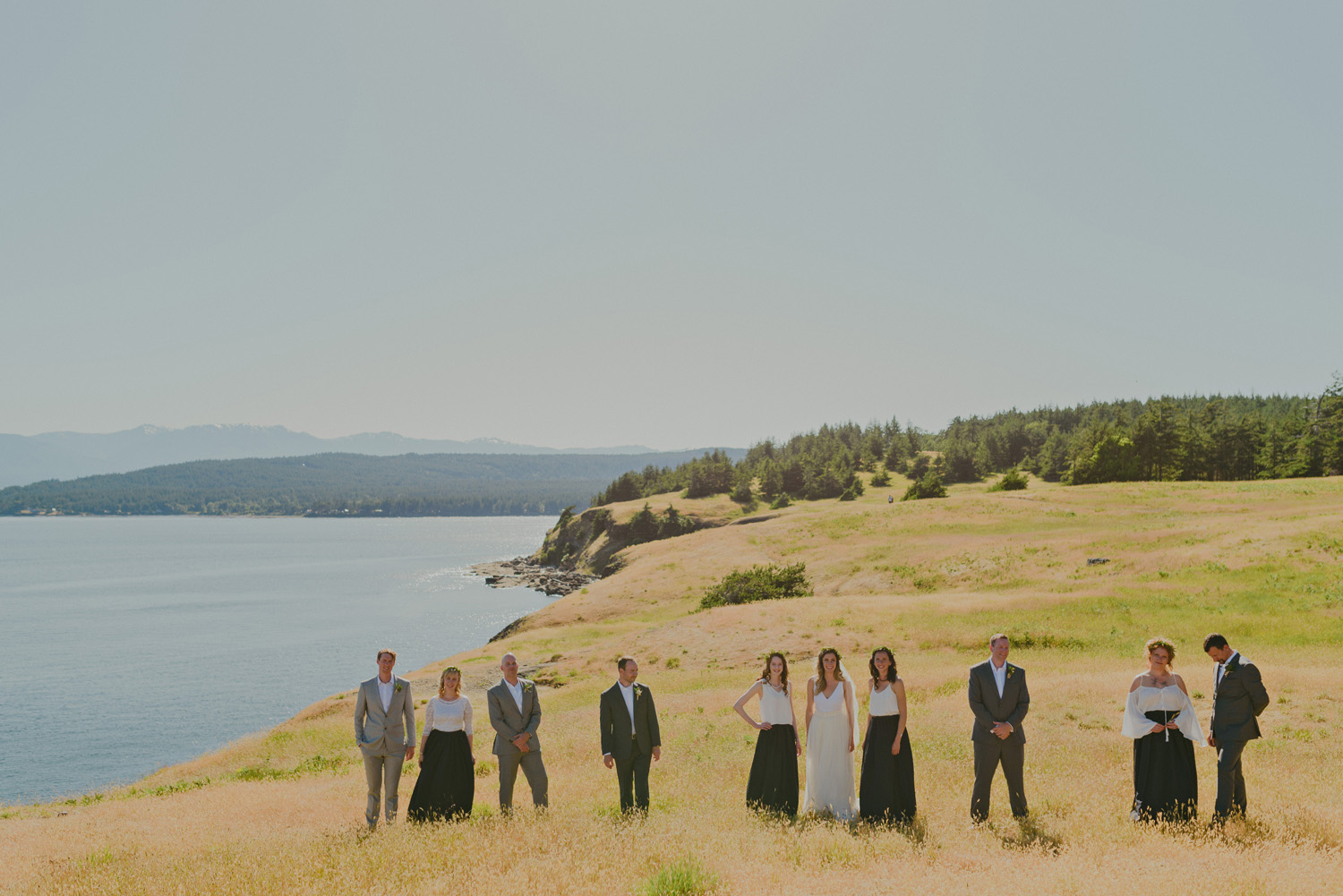 gulf island rustic farm wedding