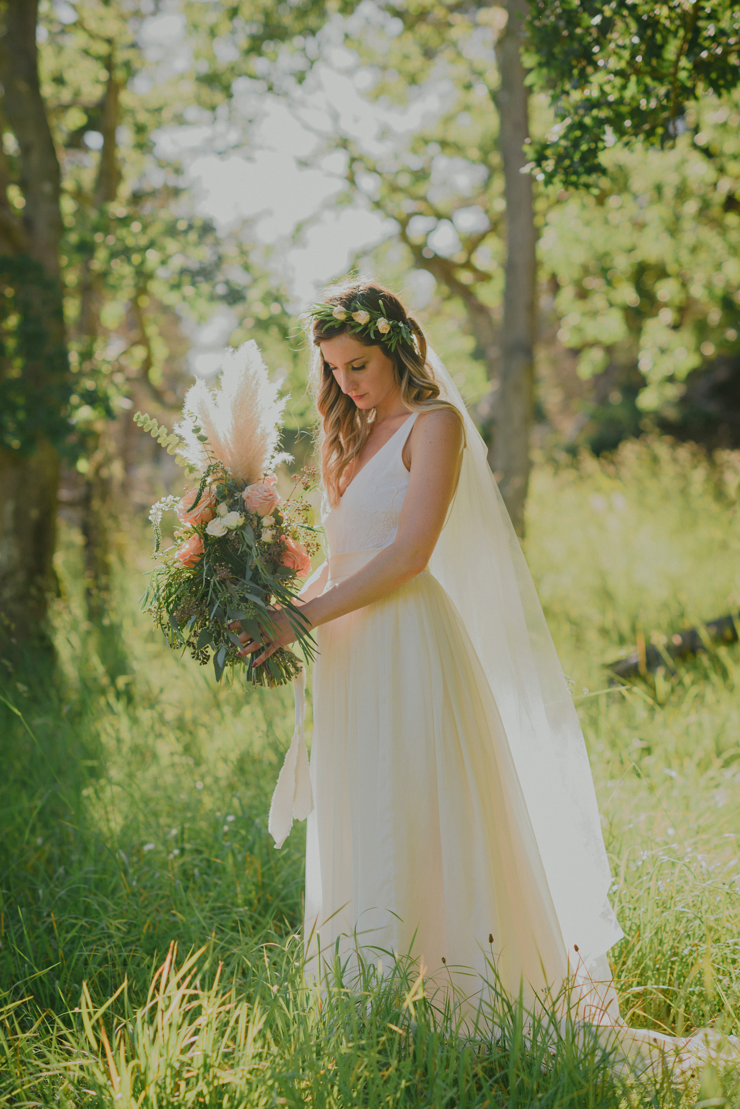 gulf island rustic farm wedding