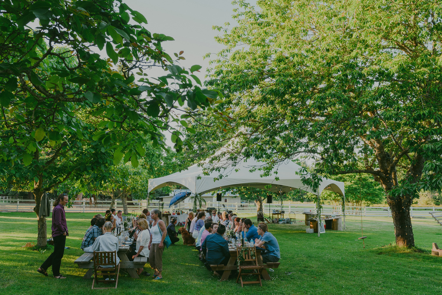 gulf island rustic farm wedding