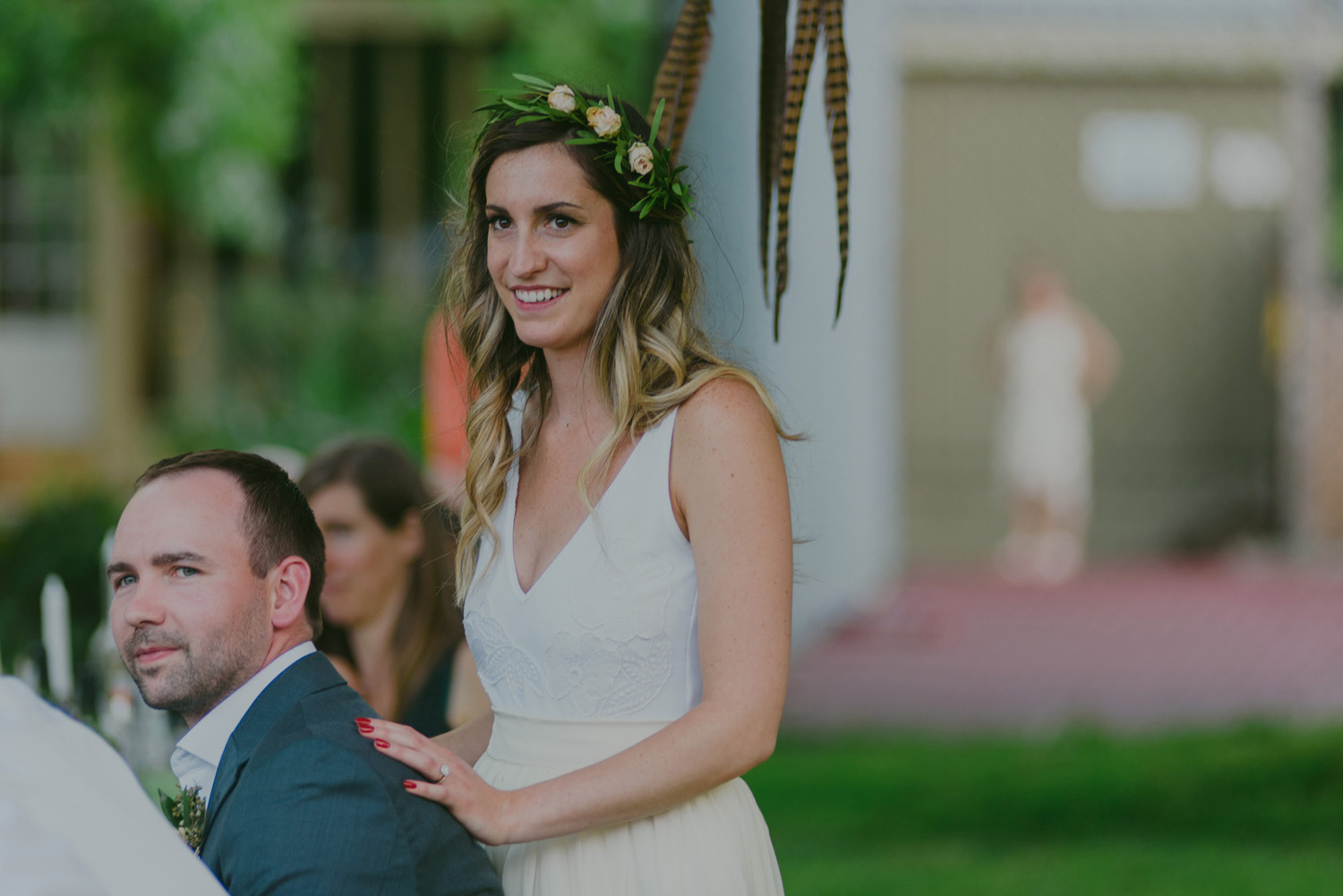 gulf island rustic farm wedding