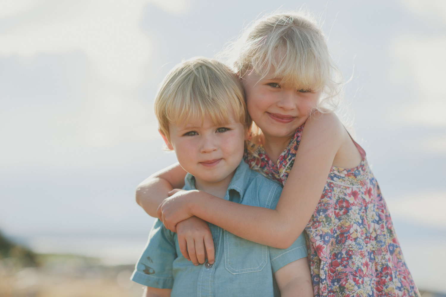 hornby island family beach photos