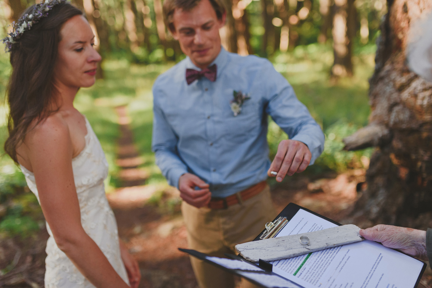 hornby island elopement