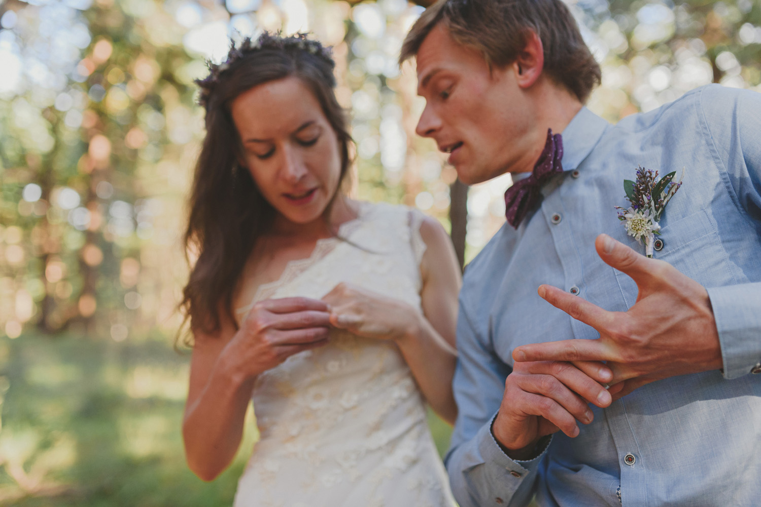 hornby island elopement