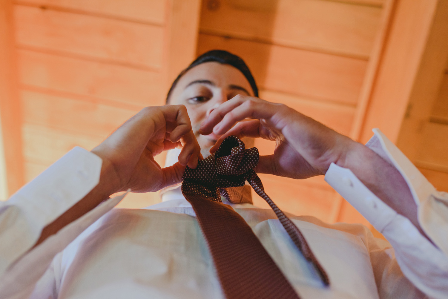 hornby island wedding in the rain