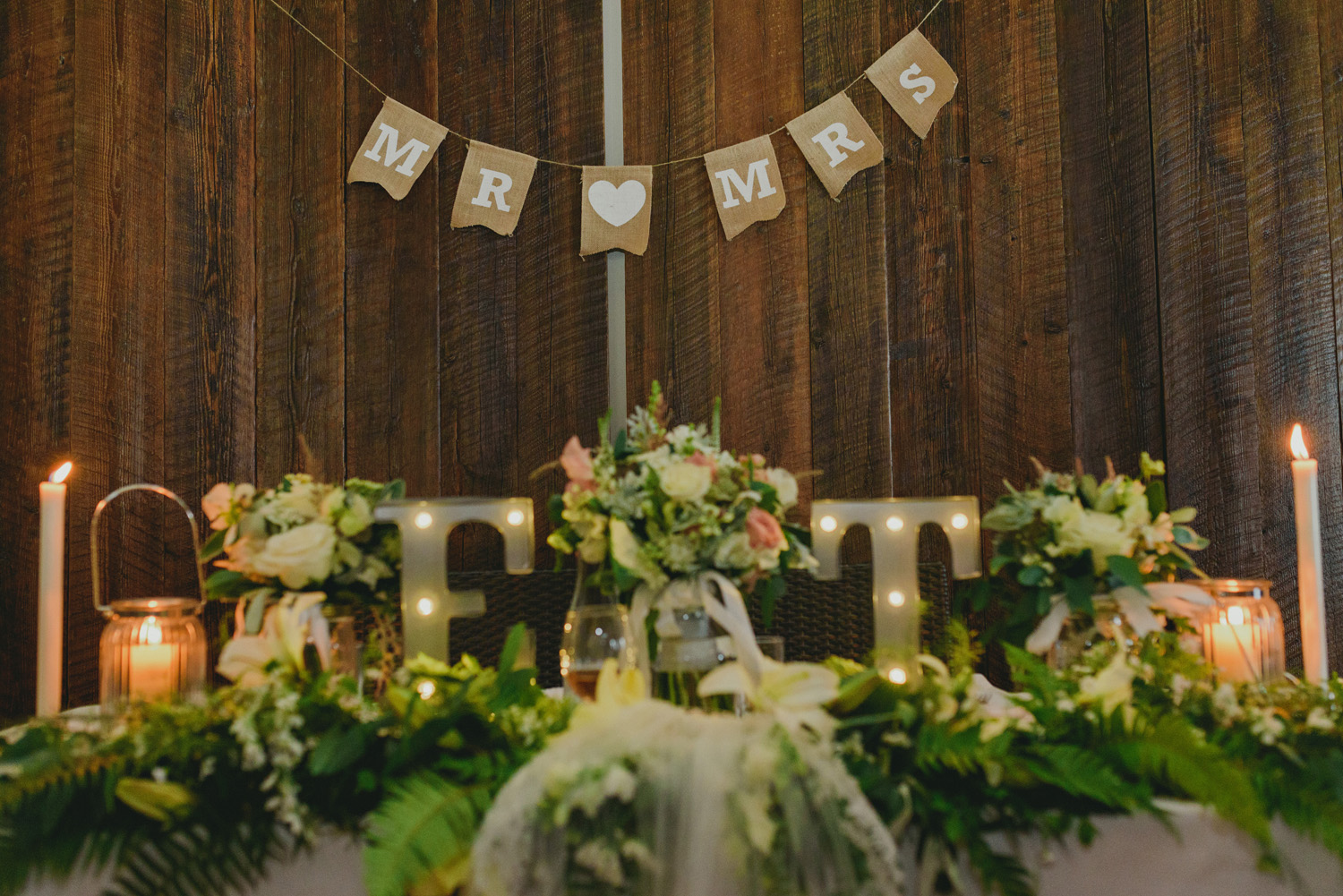 hornby island wedding in the rain