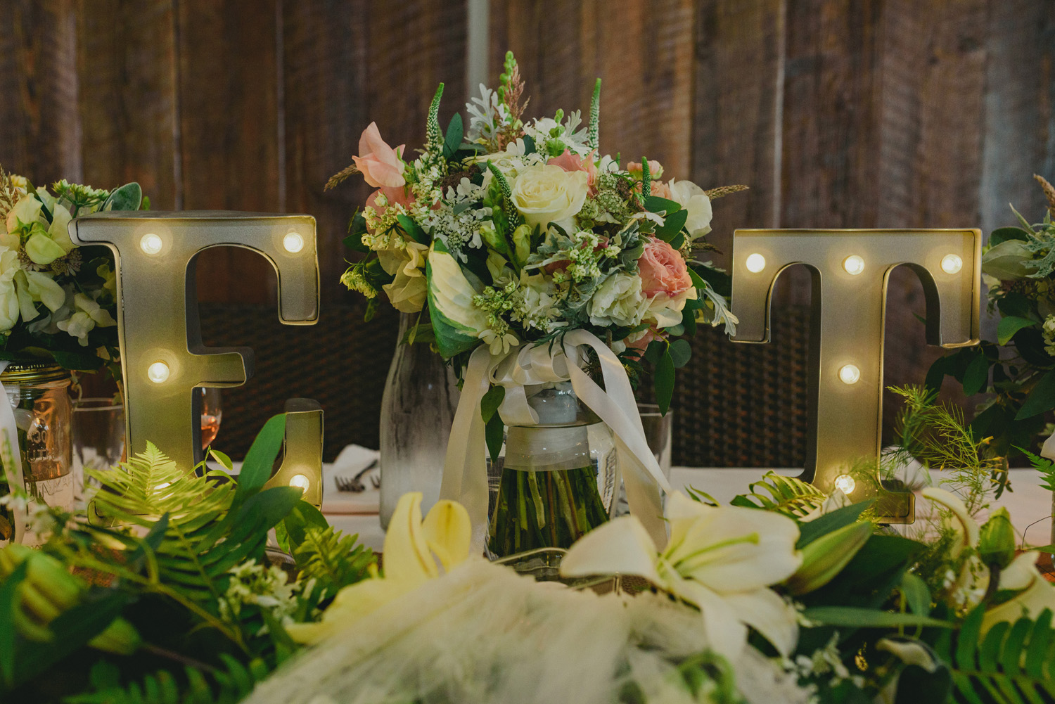 hornby island wedding in the rain