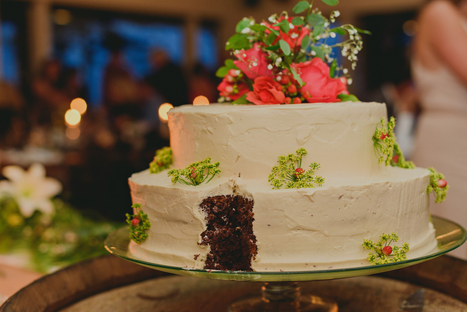 hornby island wedding in the rain