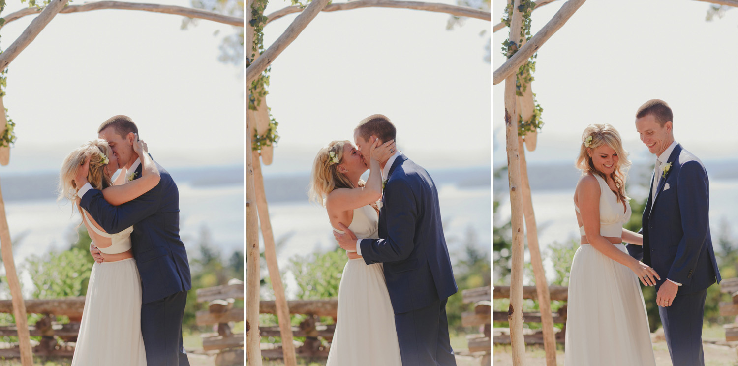 galiano island wedding at bodega ridge