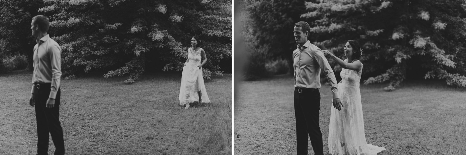 intimate vancouver island wedding