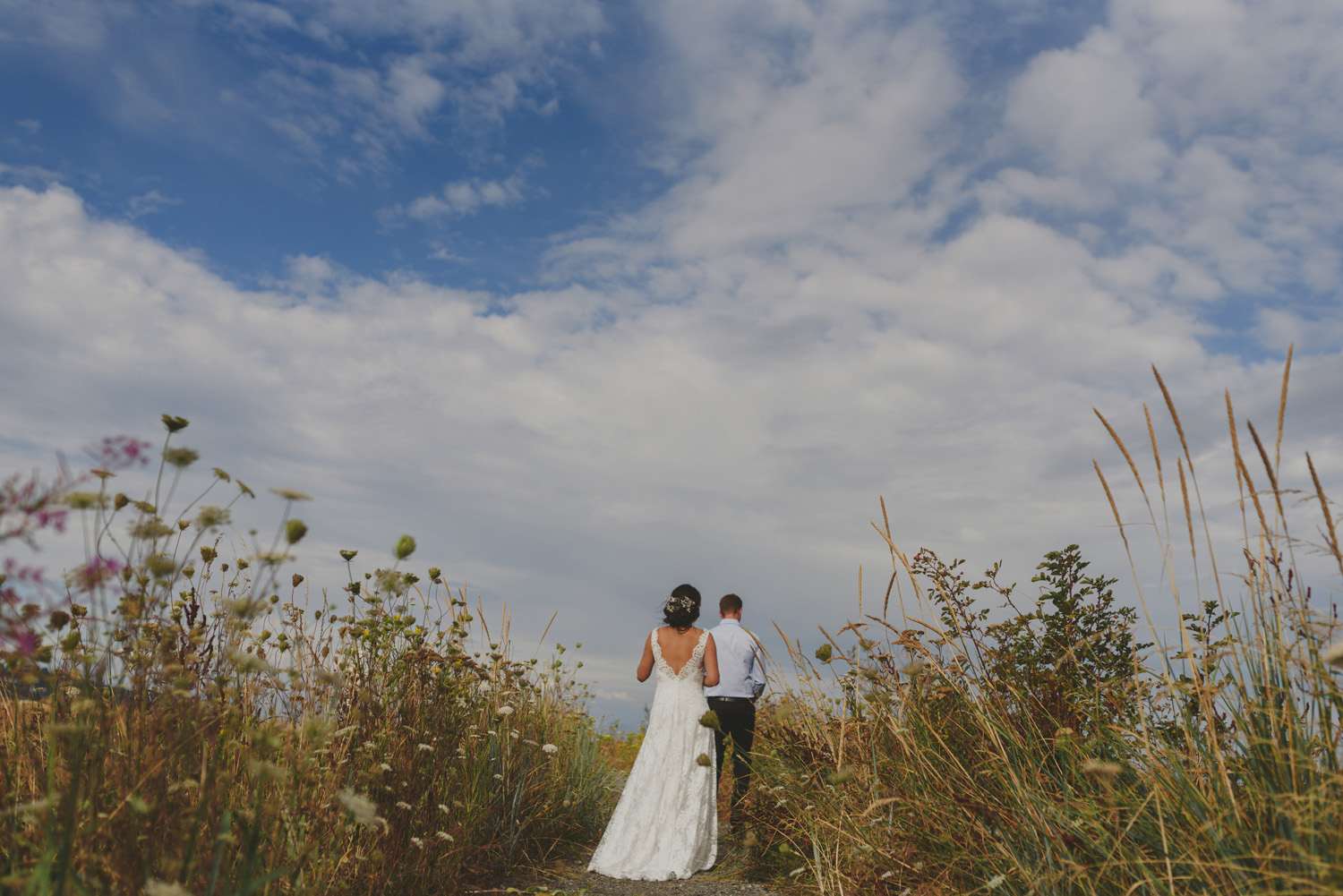 intimate vancouver island wedding