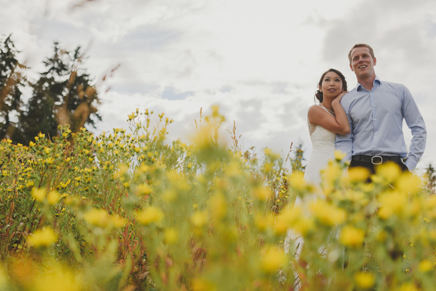 intimate vancouver island wedding