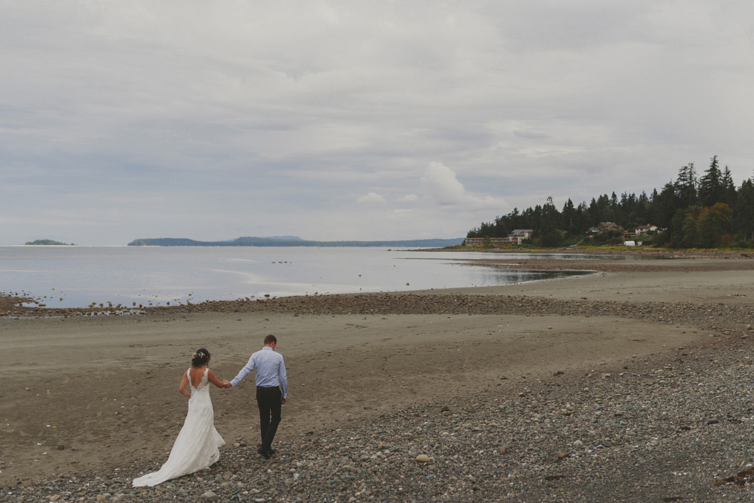 intimate vancouver island wedding
