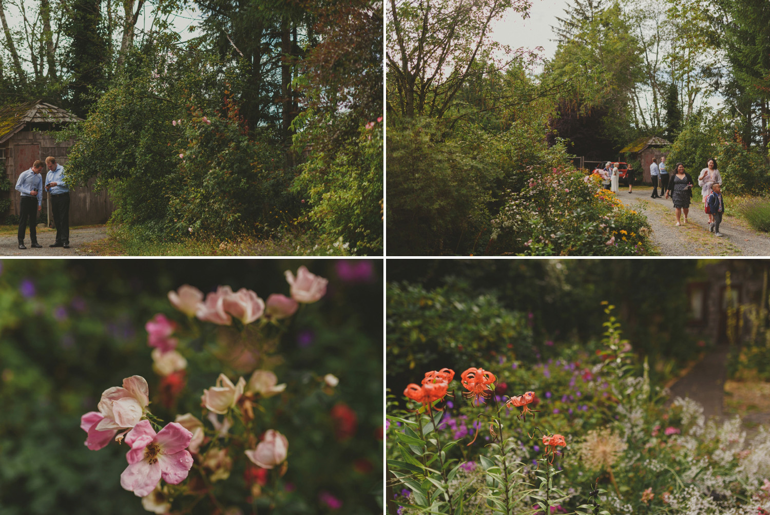 intimate vancouver island wedding