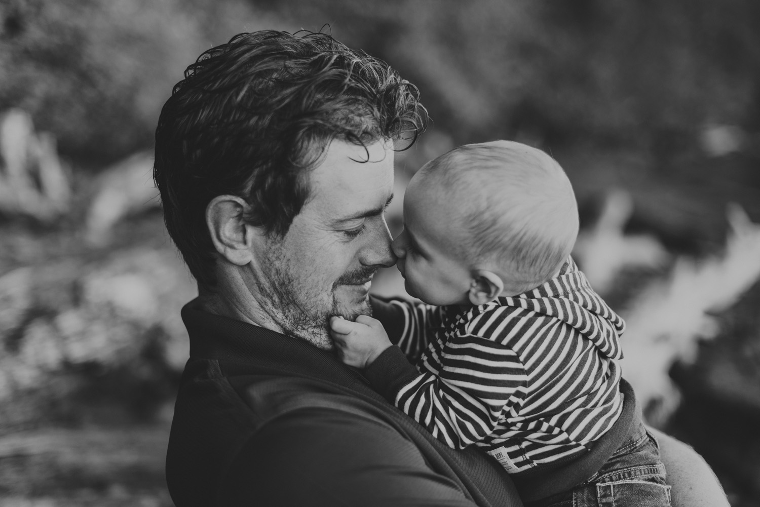 vancouver island beach side lifestyle family session