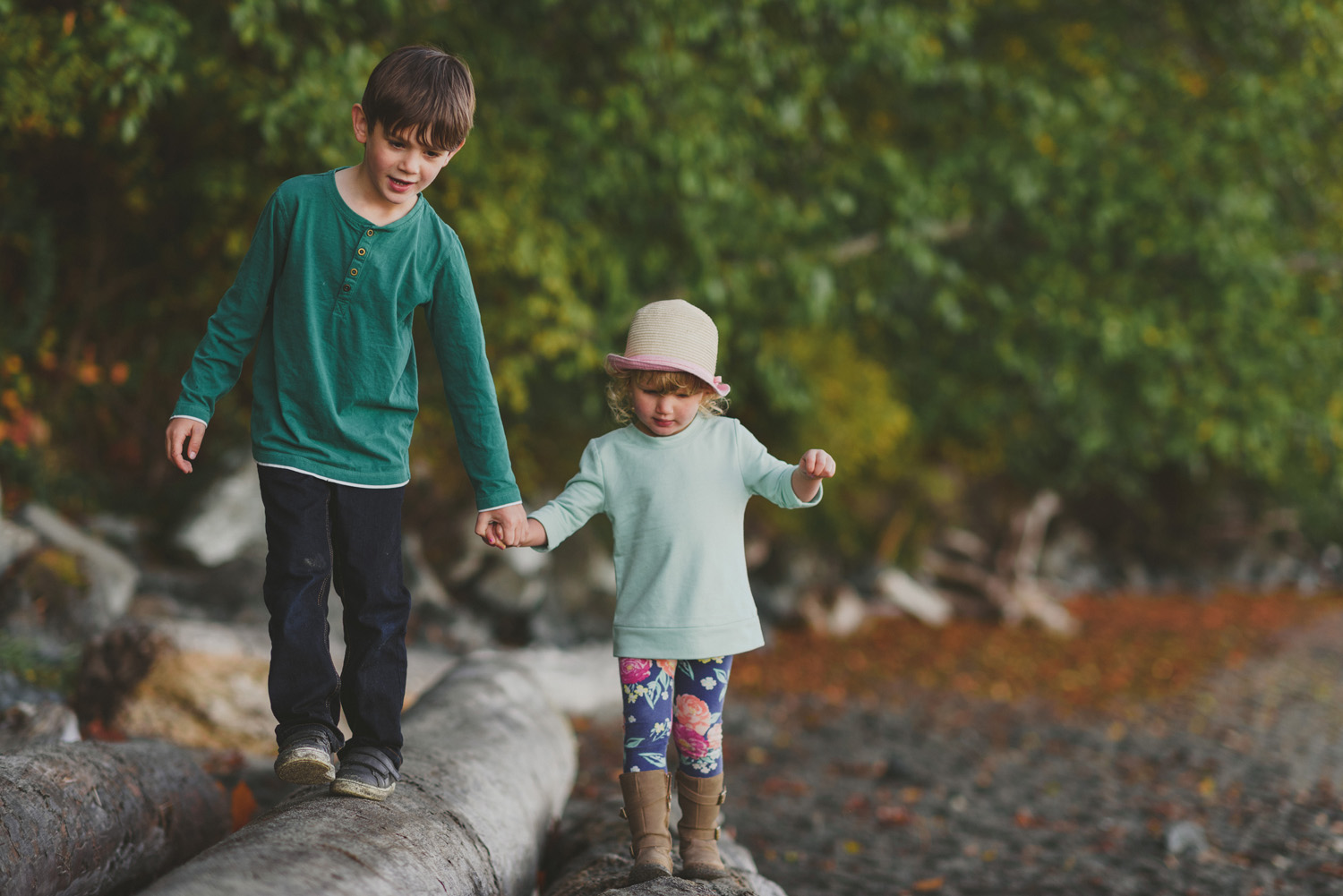 vancouver island beach side lifestyle family session