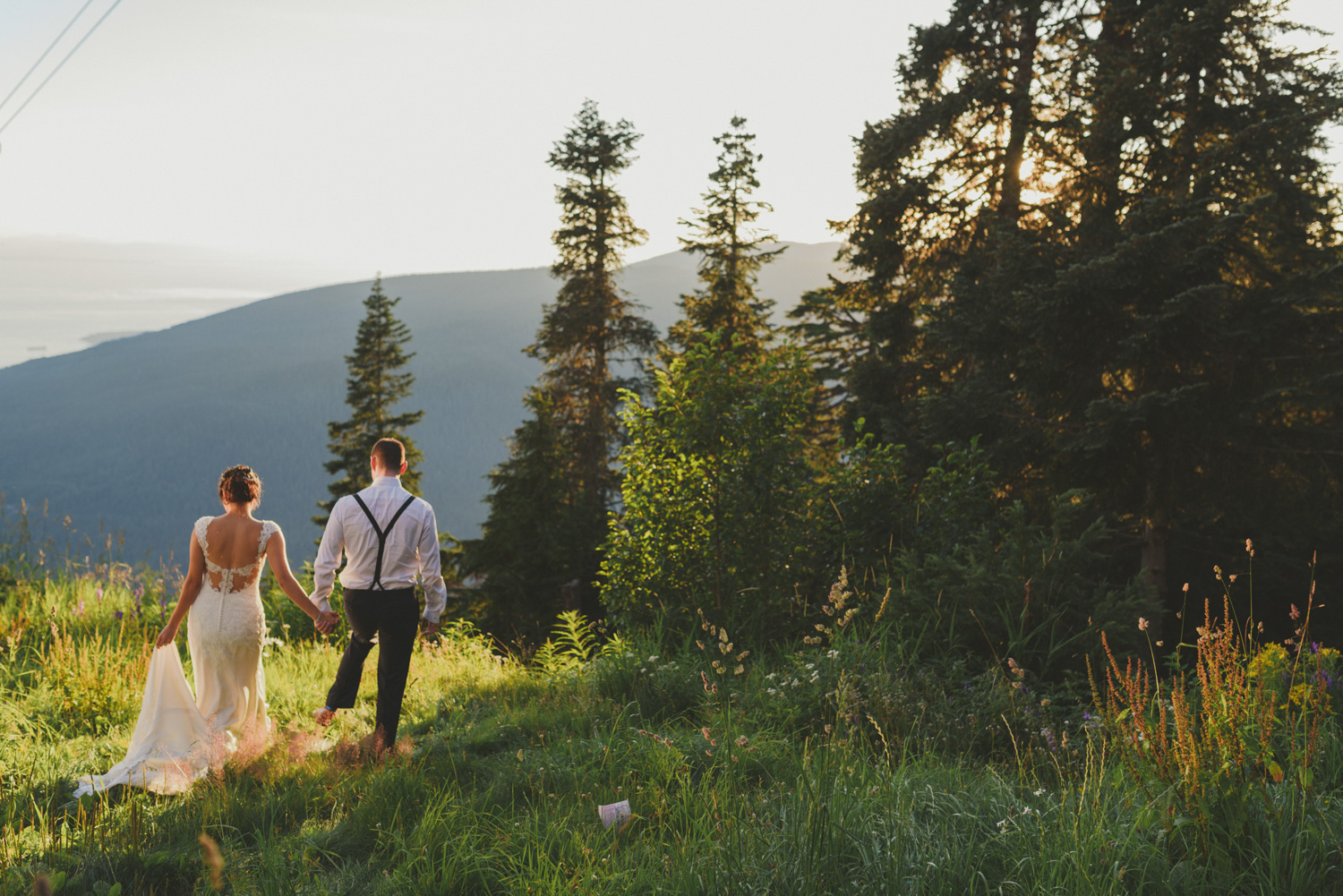grouse mountain vancouver bc wedding