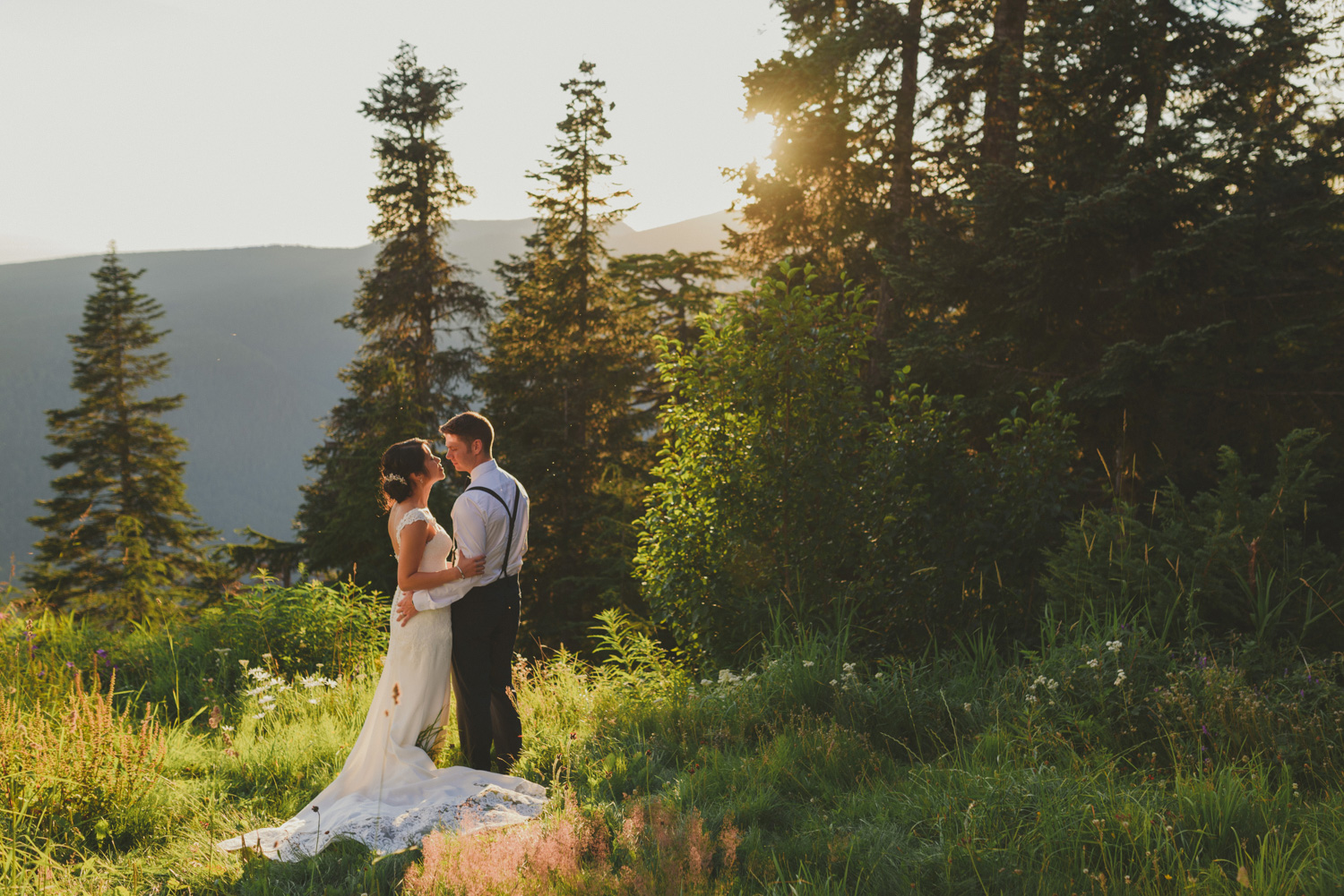 grouse mountain vancouver bc wedding