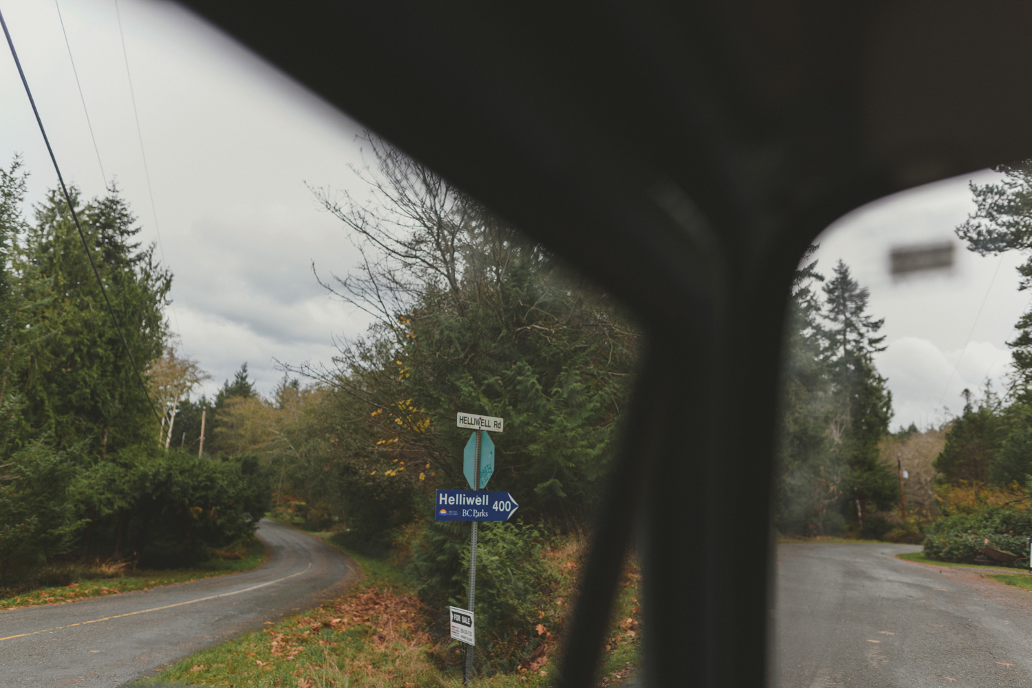 hornby island winter elopement