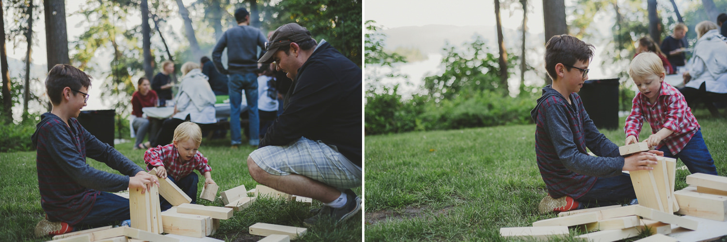 game playing at overbury resort - overbury resort thetis island wedding - 