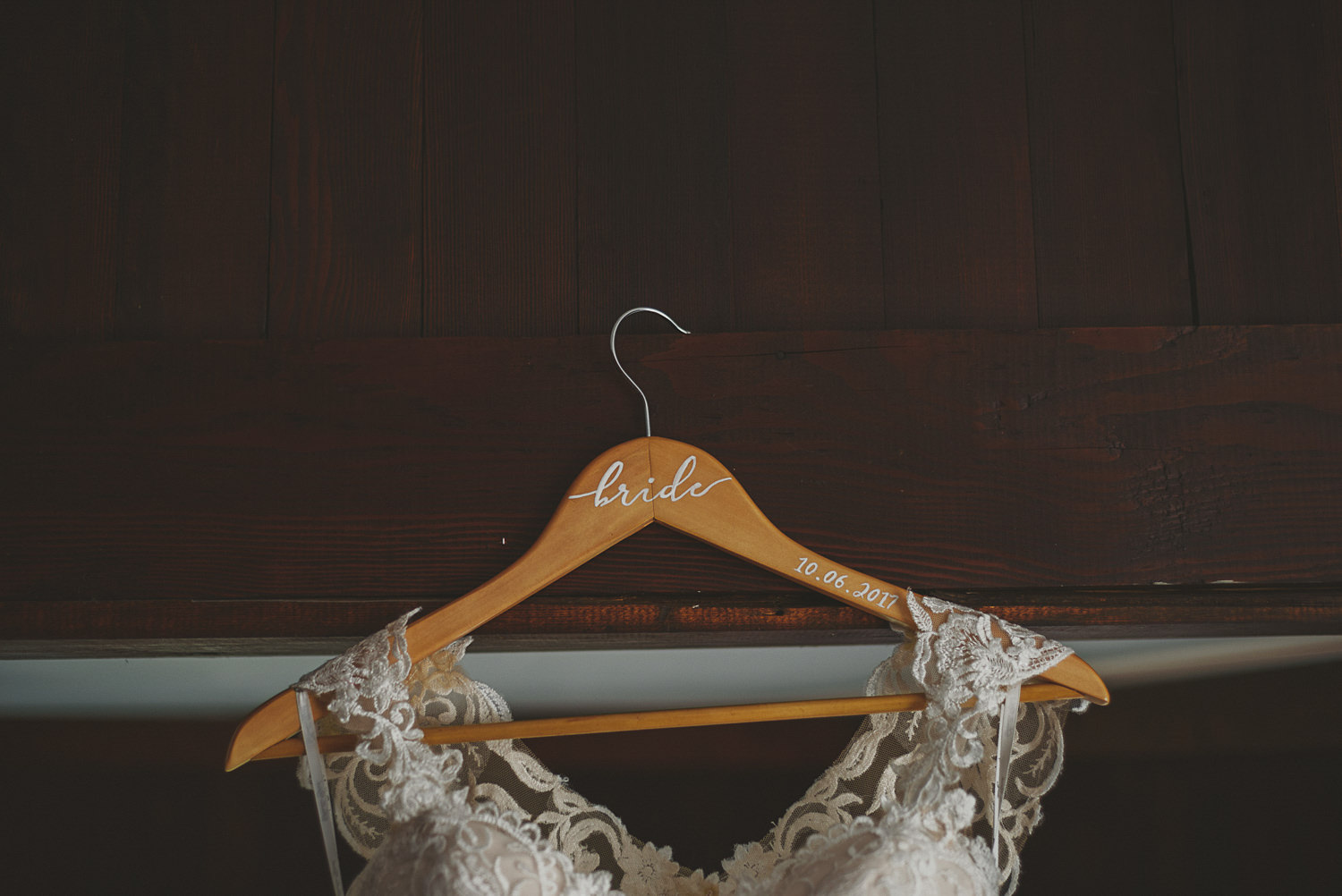 wedding dress details at overbury resort thetis island wedding - 