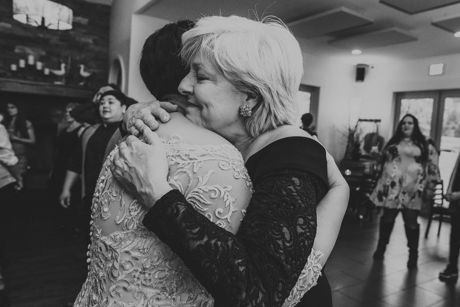 lgbtq jewish pagan metis wedding at sea breeze lodge on hornby island hugging